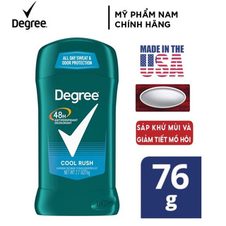 [USA] Lăn sáp khử mùi nam Degree men Cool Rush 76g - Mỹ