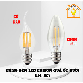 Bóng đèn led quả nhót nến đui 5w e14 e27