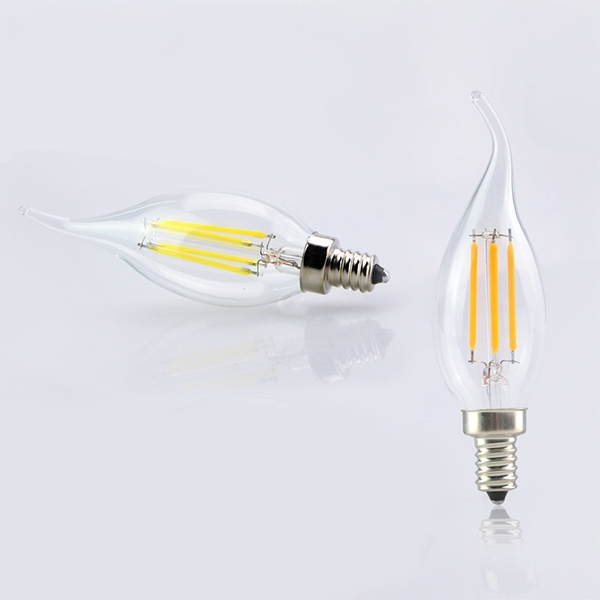 BÓNG ĐÈN LED QUẢ NHÓT NẾN ĐUI 5W E14 E27