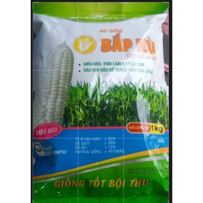 Hạt giống bắp nù 1kg công ty Lộc trời