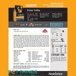 Nutrience Subzero Thức Ăn Hạt Cho Mọi Giống Mèo, Mọi Lứa Tuổi
