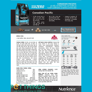 Nutrience Subzero Thức Ăn Hạt Cho Mọi Giống Mèo, Mọi Lứa Tuổi