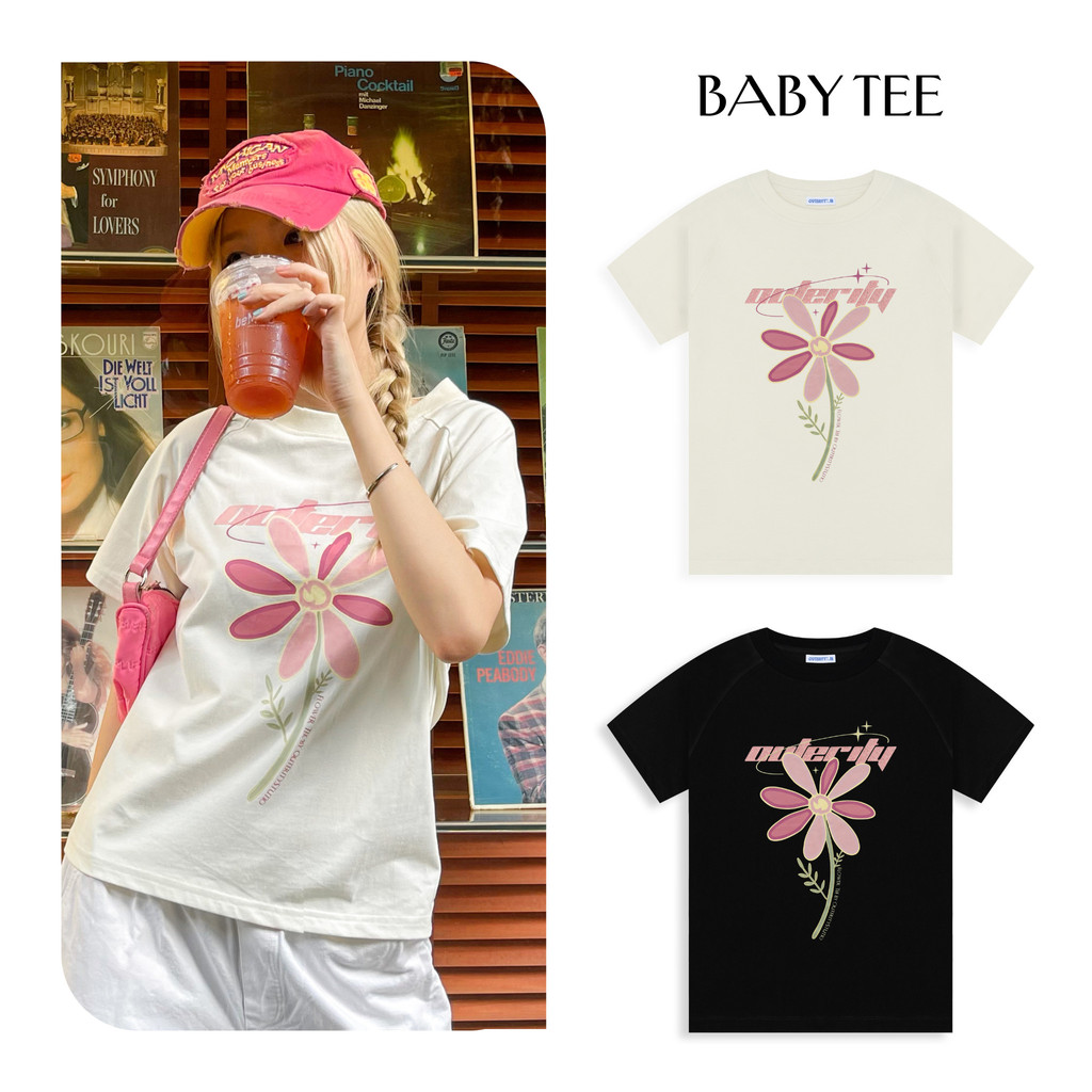 Áo Thun Baby Tee Outerity - Daisy Tee Unisex Nam Nữ Localbrand