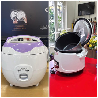 Nồi cơm điện cơ cuckoo cr-1055b 1,8l & cr-0671v 1.08l hàn quốc. bảo hành 1 năm