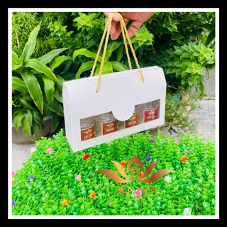Combo 10,20 hộp 4 hủ yến (đựng vừa hủ 70ml, 100ml thái, 100ml lục giác, 150ml thái)