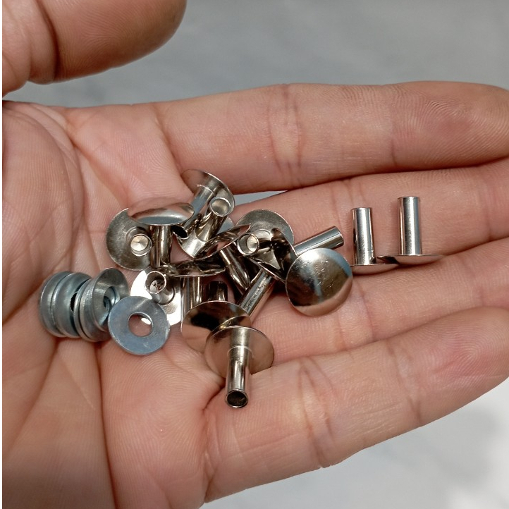 Đinh tán mũ bảo hiễm các loại