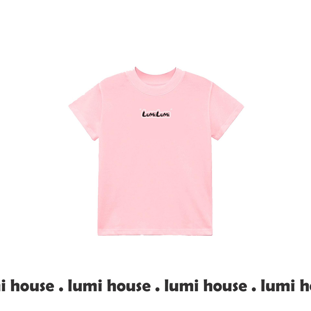 Áo thun babytee cotton 2 chiều Lumi House 250gsm
