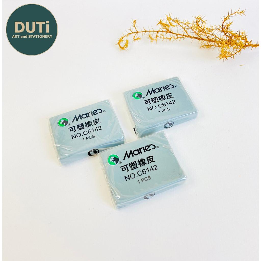 Tẩy đất sét cho vẽ mỹ thuật cao cấp Deli và Marries - 1 cục gôm