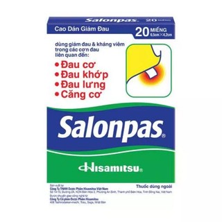 Miếng dán salonpas