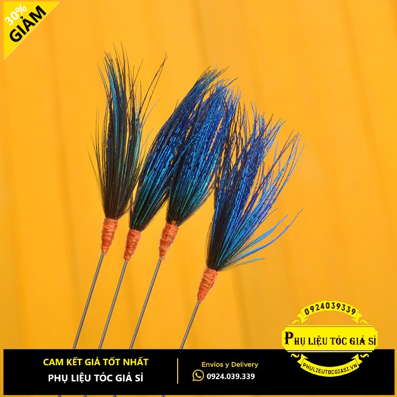 Lông Gà Xanh Ngoái Tai