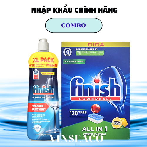 Viên rửa bát FINISH All in One 120 Viên ,110 viên , 100 viên 90 viên nhập khẩu châu âu