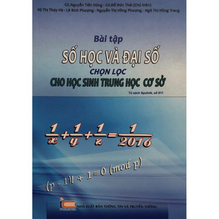 Sách - Bài tập Số học và đại số chọn lọc cho học sinh trung học cơ sở