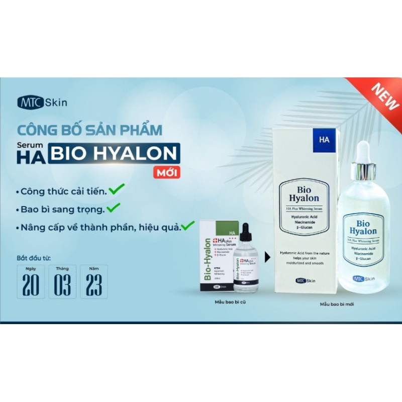 HA PLUS Whitening SERUM  - SERUM CẤP ẨM, TRẮNG SÁNG DA