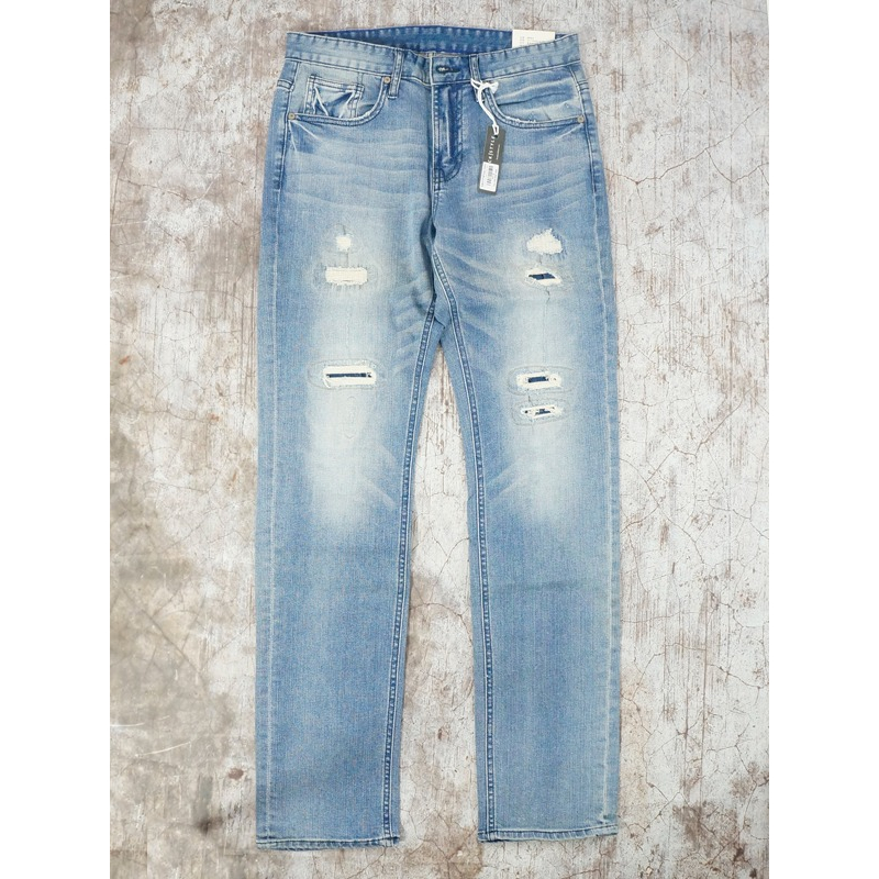 QUẦN JEAN NAM SPAO SLIM STRAIGHT JEANS - SIZE 30