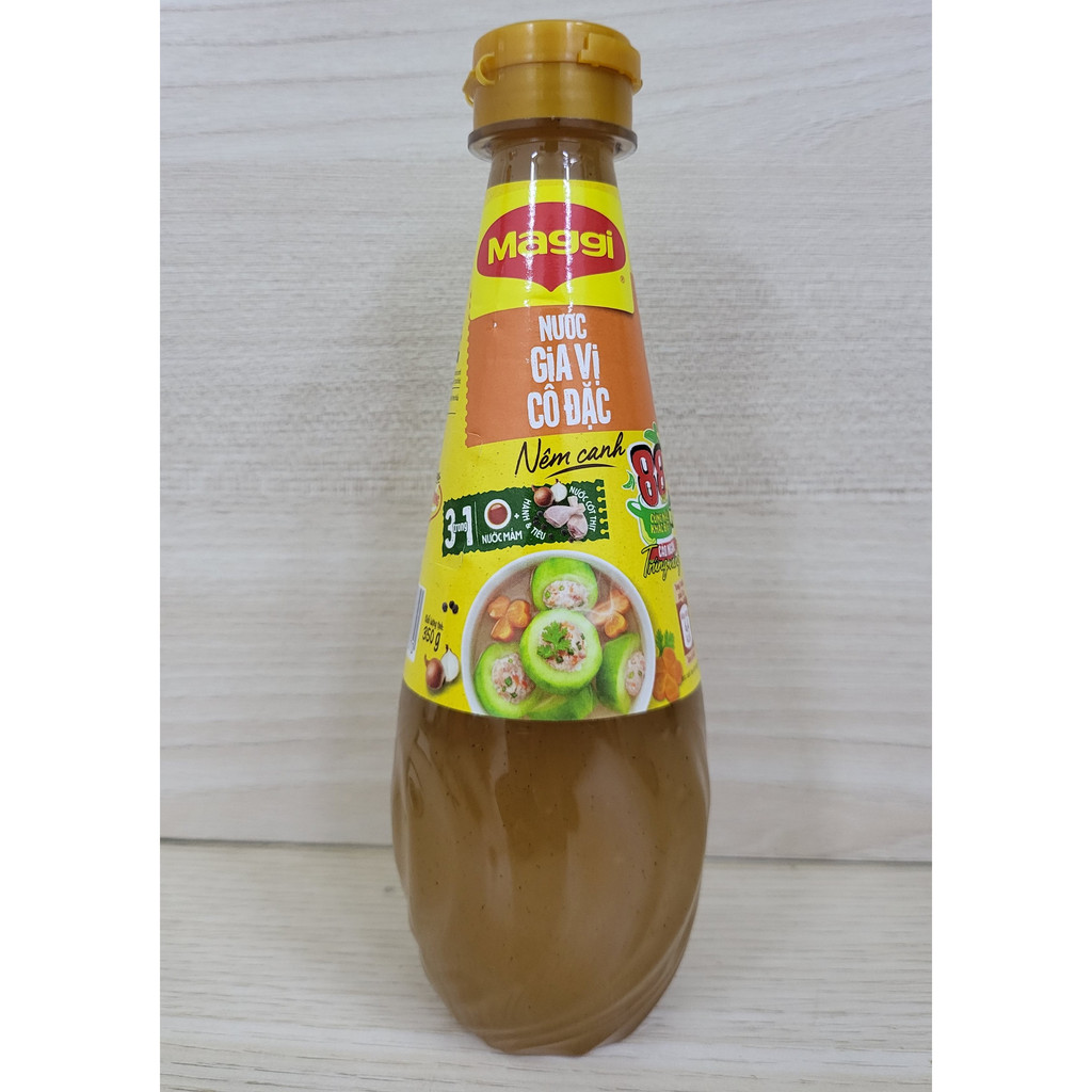 (chai 350g) NƯỚC GIA VỊ CÔ ĐẶC NÊM CANH MAGGI Seasoning Concentrate