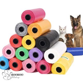 Túi mini trơn đựng chất thải cho chó mèo siêu nhẹ và tiện lợi 1 cuộn / 15 túi