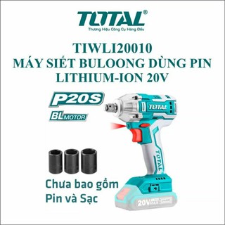 Tiwli20010 body máy siết buloong dùng pin 20v total