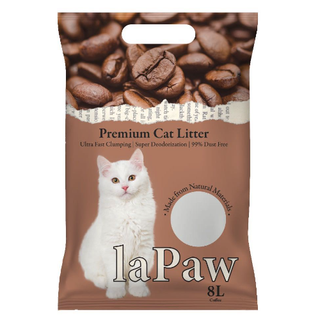 Cát Lapaw Mix Than Hoạt Tính cao cấp 15L/8,2kg siêu khử mùi, vón cục. Cát vệ sinh cho mèo
