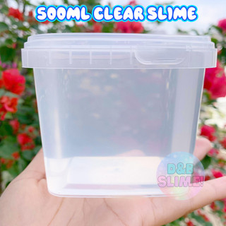  CLEAR SLIME - Keo Trong - Chất Nhờn Ma Quái Trong Suốt Dẻo Bóng 