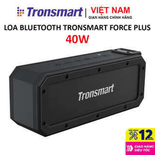 Loa Bluetooth 5.0 Tronsmart Element Force + 40W, Thẻ Nhớ, Túi Xách, IPX7 - HÀNG CHÍNH HÃNG