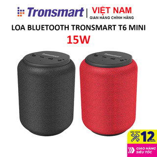 Loa Bluetooth Tronsmart T6 Mini | Công suất 15W | Ghép đôi 2loa | Nhỏ gọn | BH 12 tháng