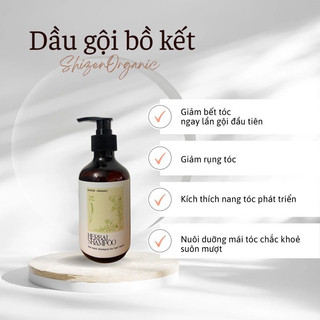 Dầu gội bồ kết thảo dược giảm rụng tóc 300ml