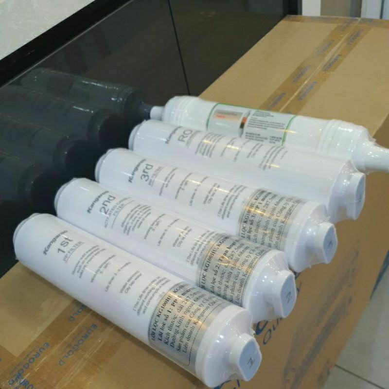 5 LÕI LỌC 12345 KANGAROO - HÀNG CHÍNH HÃNG -  DÙNG CHO MÁY KG100HU,KG100HU+,MED,EED...