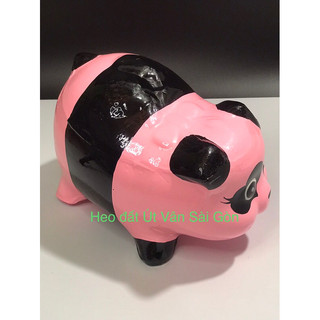 Heo đất gấu trúc Hồng size XL ( 28 cm )
