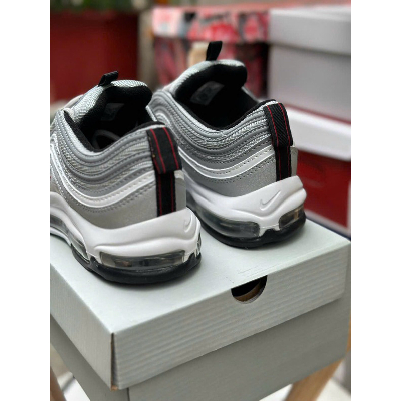 Giày sneaker air max 97 bạc