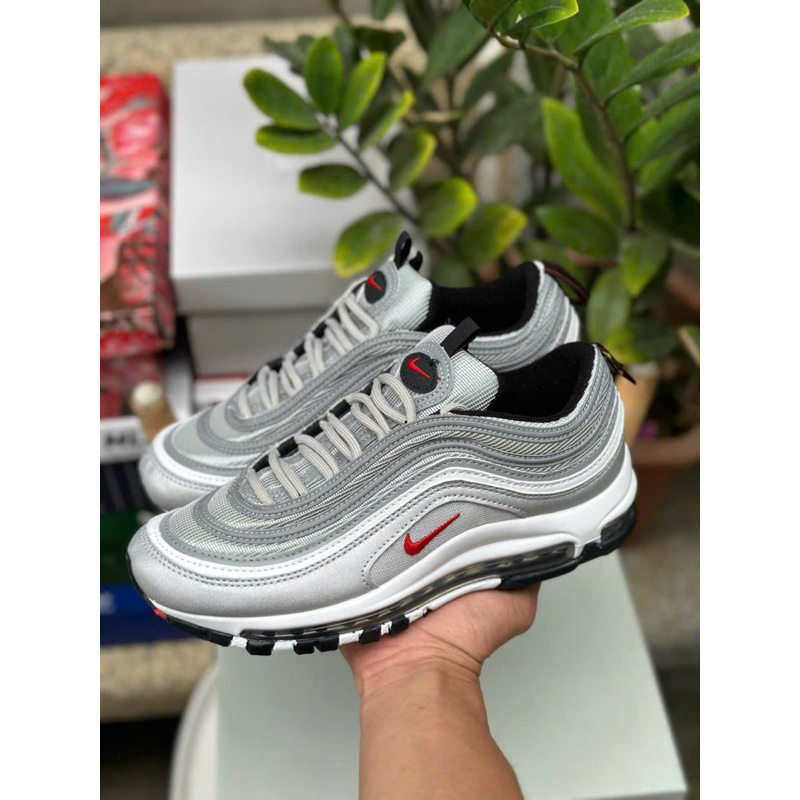 Giày sneaker air max 97 bạc