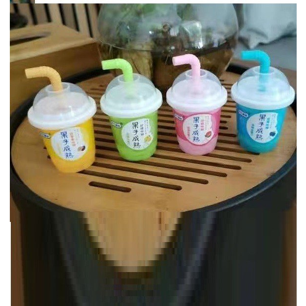 1 ly Kẹo trái cây mát lạnh ly trà sữa xinh xắn
