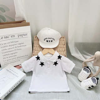 Áo polo cổ sao cho bé trai 7-18kg áo polo cho bé trai