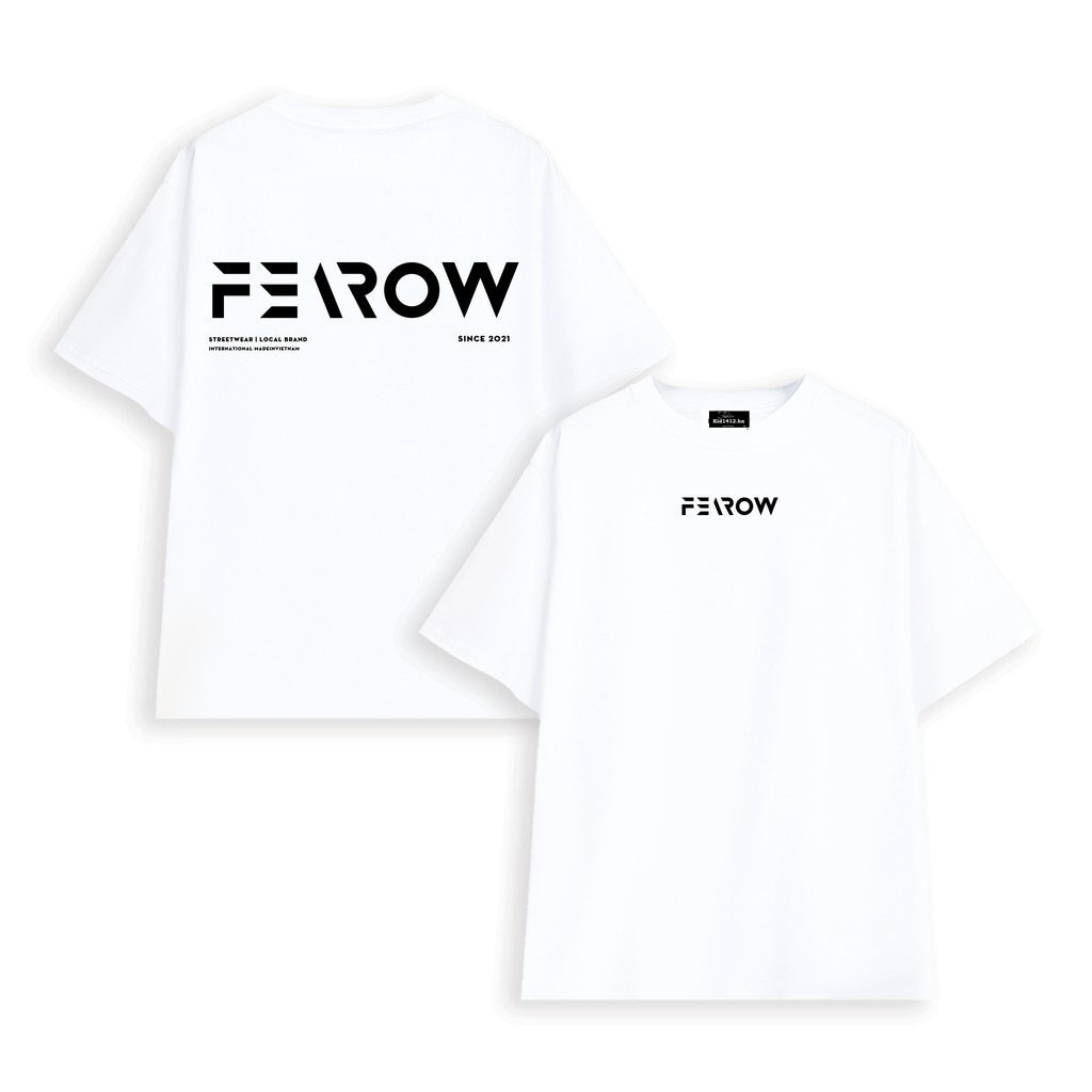 Áo thun nam nữ local brand unisex Fearow, Áo Phông tay lỡ from rộng dành cho nam nữ