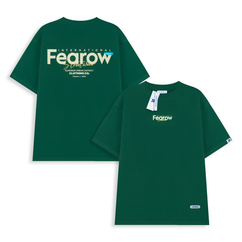 Áo thun nam nữ local brand unisex Fearow, Áo Phông tay lỡ from rộng dành cho nam nữ