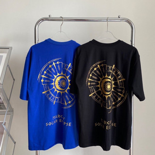 Áo phông tay lỡ unisex áo thun nam nữ form rộng marchy solar eclipse the 1992