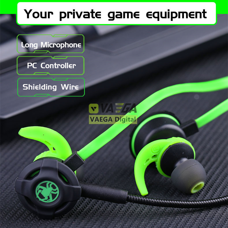 Tai nghe gaming nhét tai - Plextone G30 - Bass sâu-Âm thanh cực chất-Chính hãng - Tai nghe gaming cho điện thoại