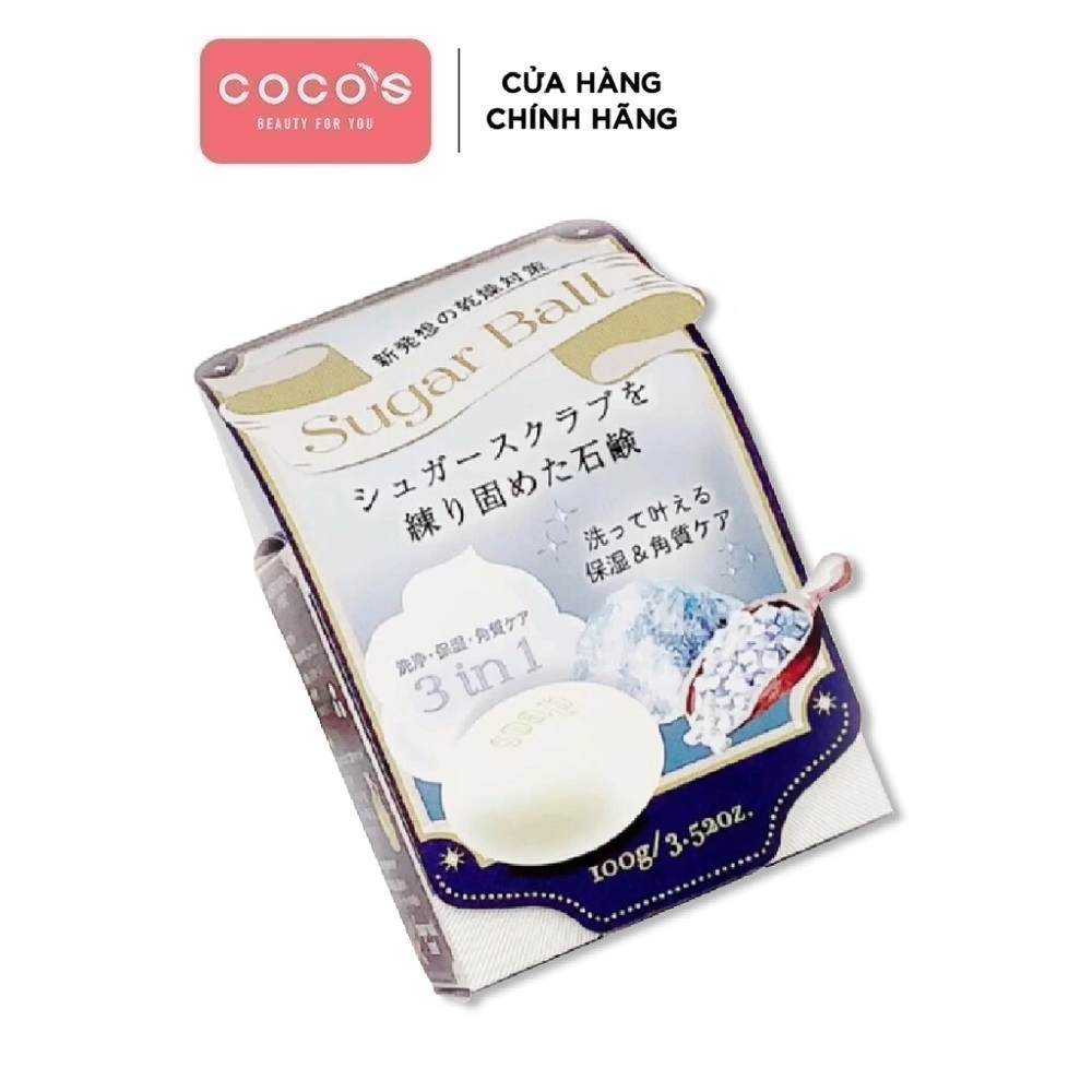 Xà phòng đường tẩy tế bào chết toàn thân Pelican Sugar Ball 100g