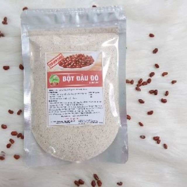 Măng tây baby - Bột đậu đỏ nguyên chất làm mặt nạ dưỡng trắng mờ thâm sạm da