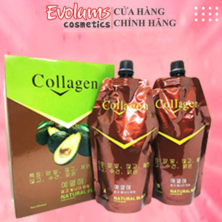 Nhuộm đen tóc Collagen tinh chất Bơ