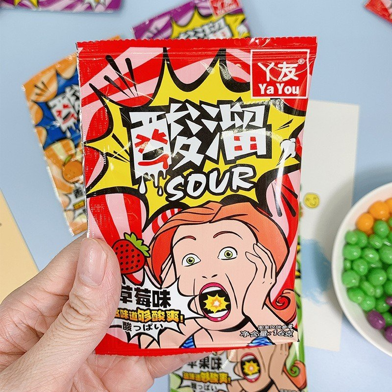 1 GÓI KẸO MỀM SIÊU CHUA