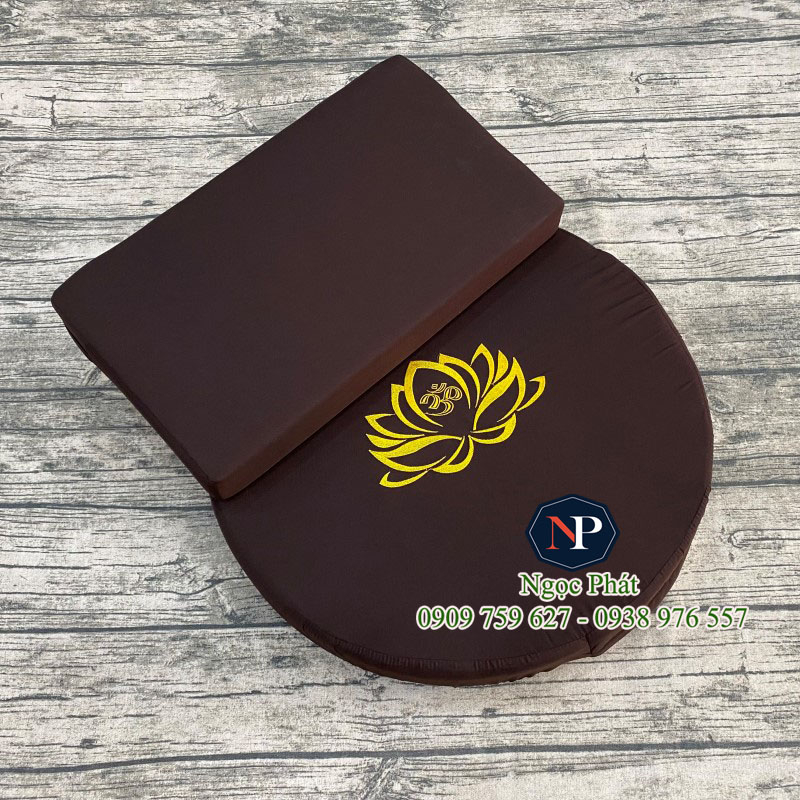 Bộ Tọa Cụ Và Bồ Đoàn Phật Giáo Trang Nhã - Nệm Ngồi Thiền Sang Trọng, Giúp Thư Giãn