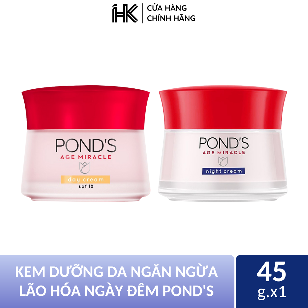 Kem dưỡng chống lão hóa da ngày và đêm Pond's Age Miracle 45g