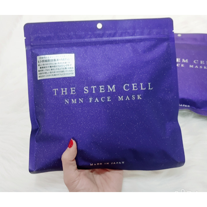 Mặt nạ tế bào gốc Mặt Nạ The Stem Cell Face Mask Nhật Bản 30 Miếng, hàng nội địa Nhật