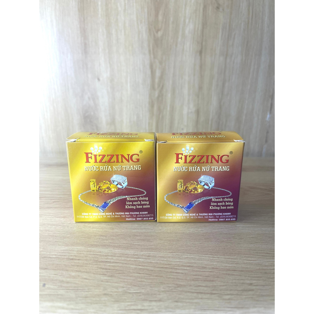 Nước Rửa Trang Sức Fizzing Làm Sạch và Sáng Bóng Trang Sức Như Mới