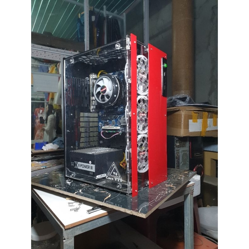 Vỏ case PC - VTT-V6 - trong suốt - độc đáo - cực đẹp