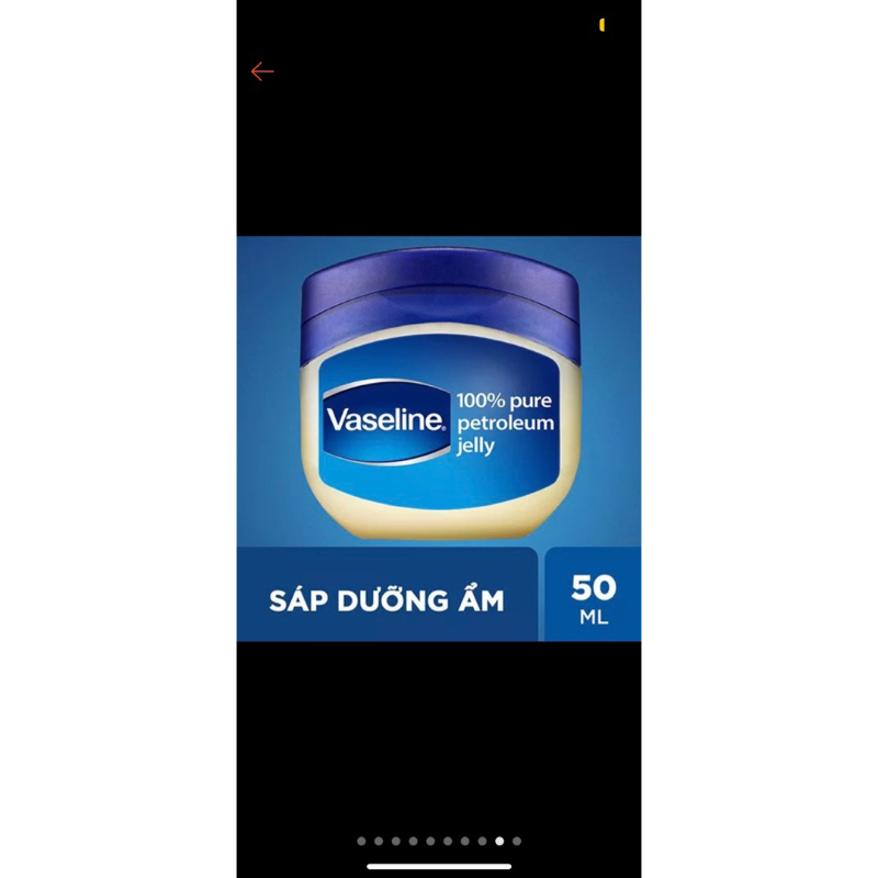 Sáp Dưỡng Ẩm Vaseline Pure Petroleum Jelly - Vaseline Dưỡng Ẩm Đa Năng 50ml