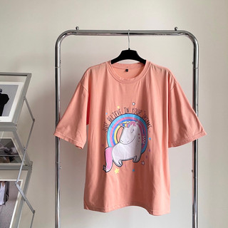 Áo thun áo phông tay lỡ Unisex nam nữ UNICORN 3 màu full size M L XL THE 1996