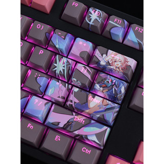 Bộ keycap Honkai: Star Rail March 7th