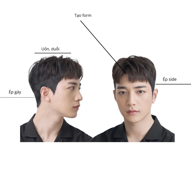 KEM ÉP SIDE TẠO FORM TÓC NAM 500ml