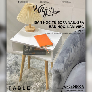 (Sỉ - lẻ) Tap tủ đầu giường 2 màu trắng gỗ decor phòng ngủ phong cách Hàn Quốc siêu xinh
